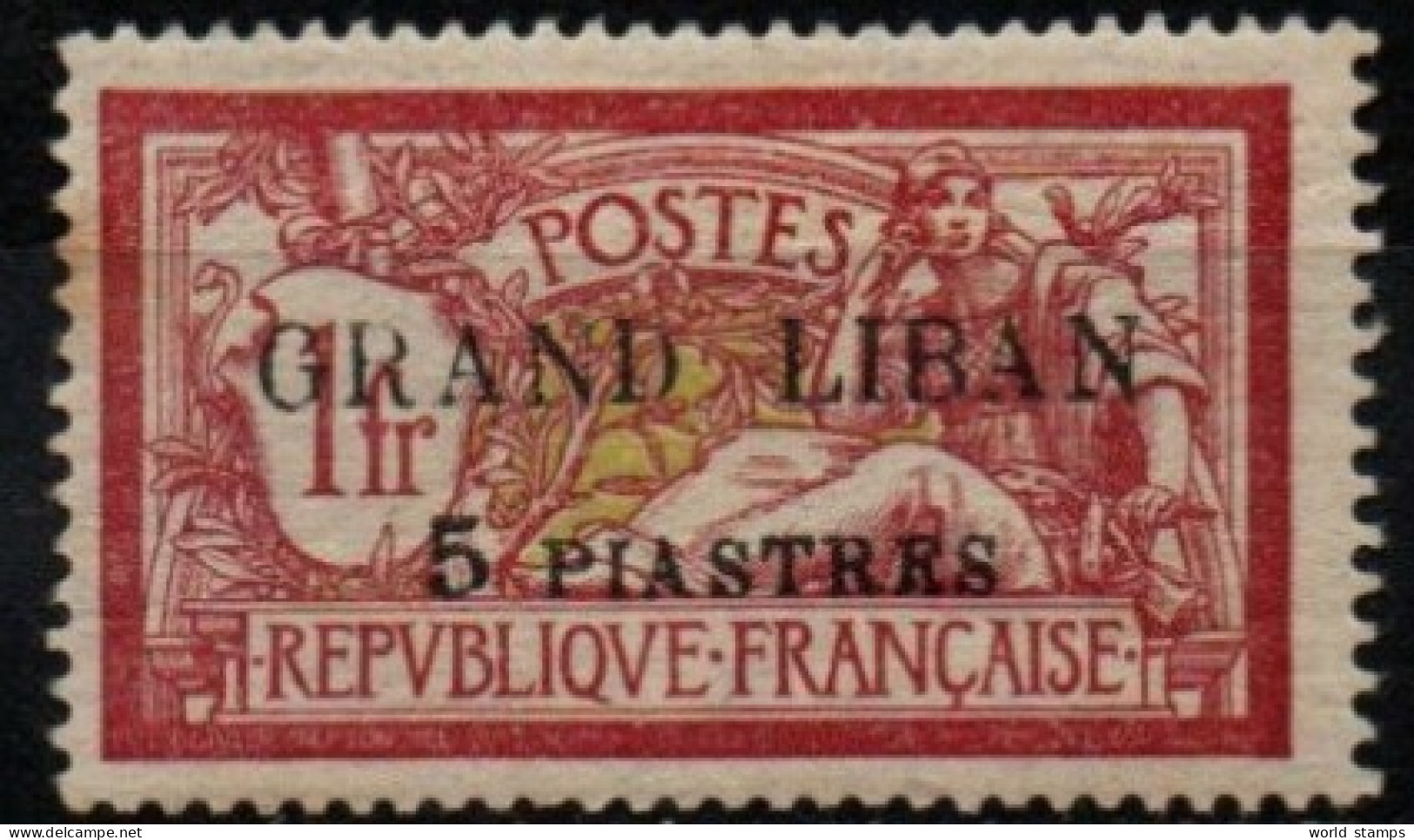 GRAND LIBAN 1924 * POINT DE ROUILLE-RUST - Neufs