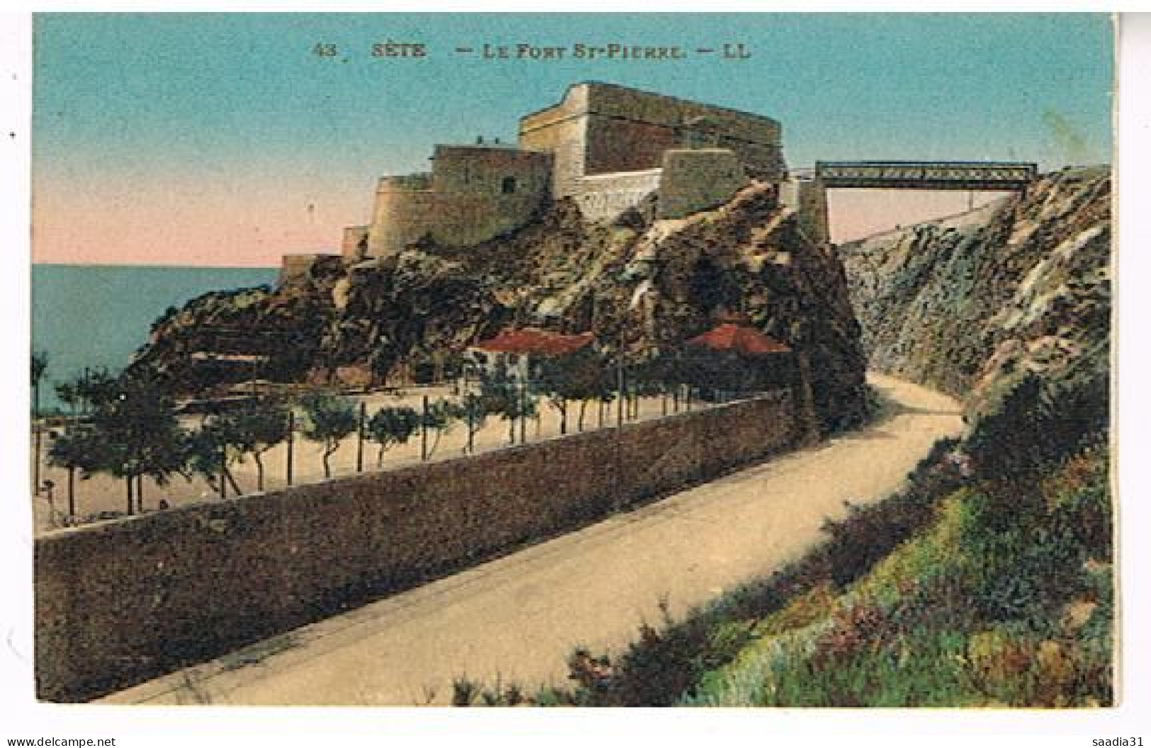 34 SETE CETTE     LE  FORT SAINT PIERRE - Sete (Cette)