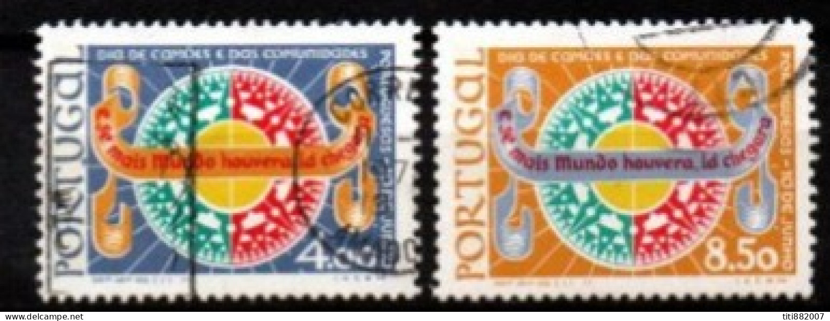 PORTUGAL    -   1977.    Y&T N° 1344 / 1345 Oblitérés . - Used Stamps