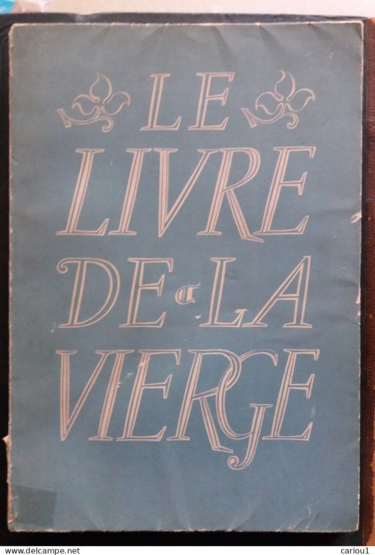C1  Bertrand GUEGAN Le LIVRE DE LA VIERGE 1943 ILLUSTRE - Religion