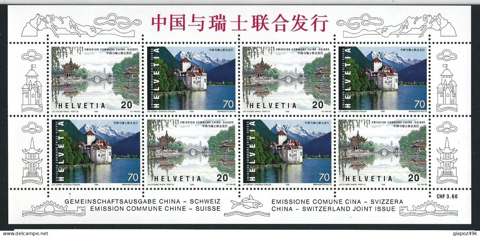 ● SVIZZERA  1997 / 2007 ֍ COLLEZIONE Di 28 MINIFOGLI ● Tutte Serie Complete ● Alto Valore Catalogo ● - Blocs & Feuillets