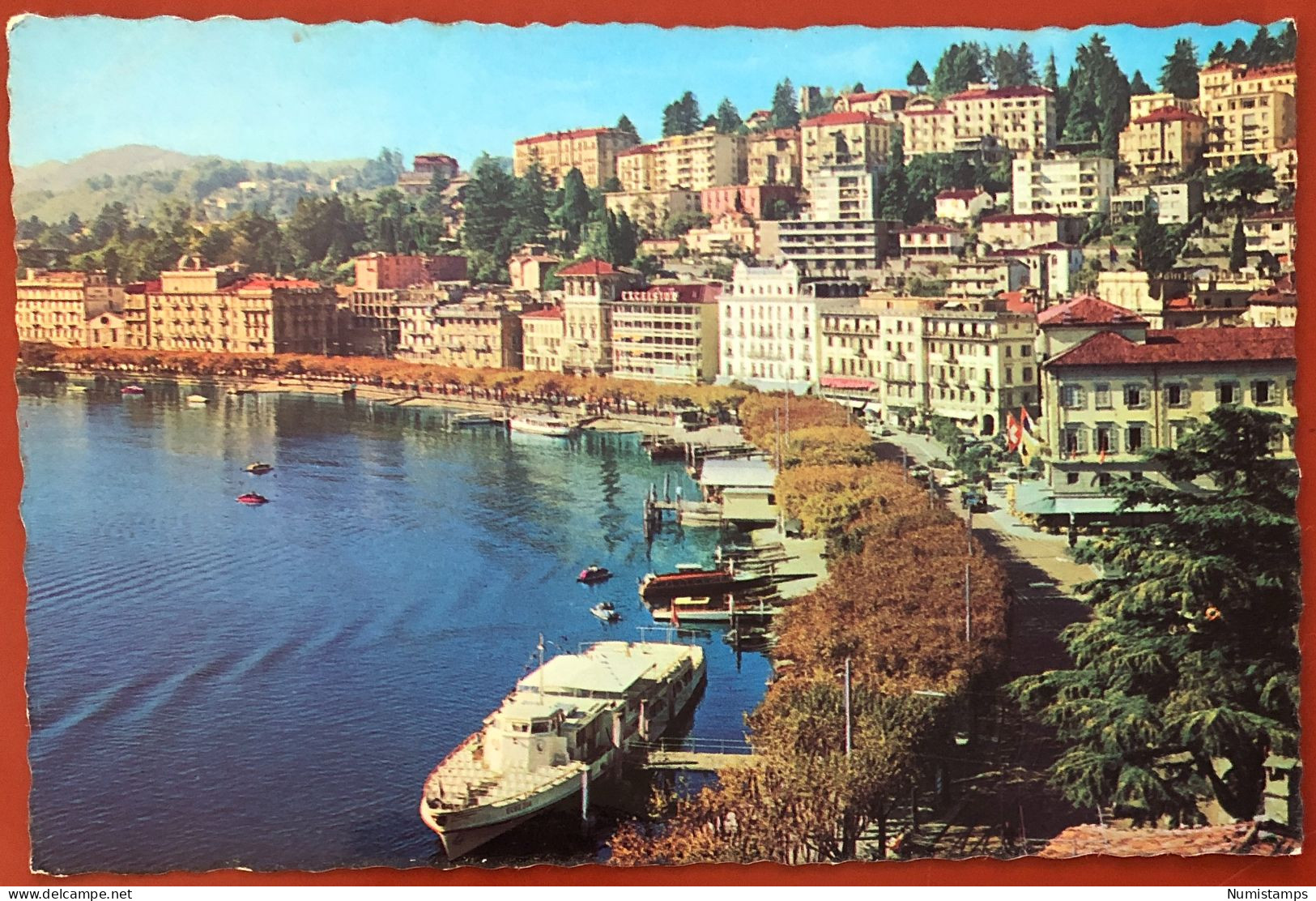 LUGANO - Il Lungolago - 1962 (c826) - Lugano