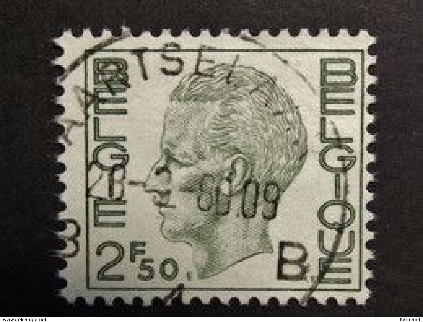 Belgie Belgique - 1974  - OPB/COB N° 1716 ( 1 Values ) -  Koning Boudewijn - Obl. Aartselaar - Gebruikt