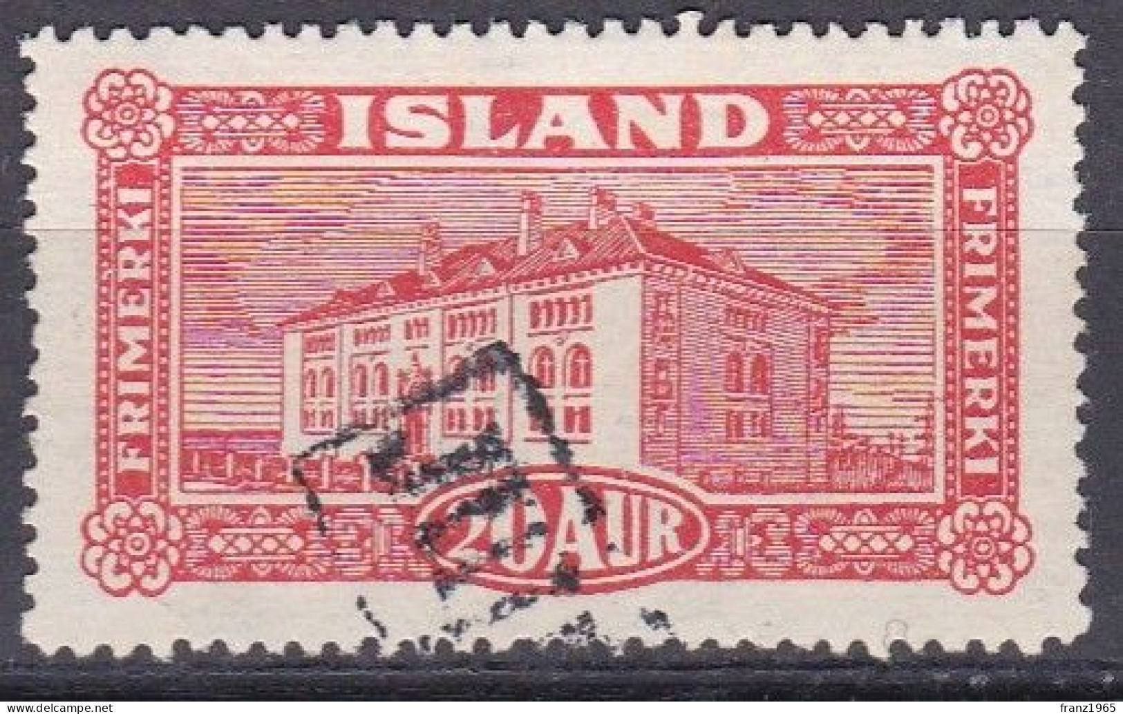 National Museum, Reykjavik - 1925 - Used Stamps