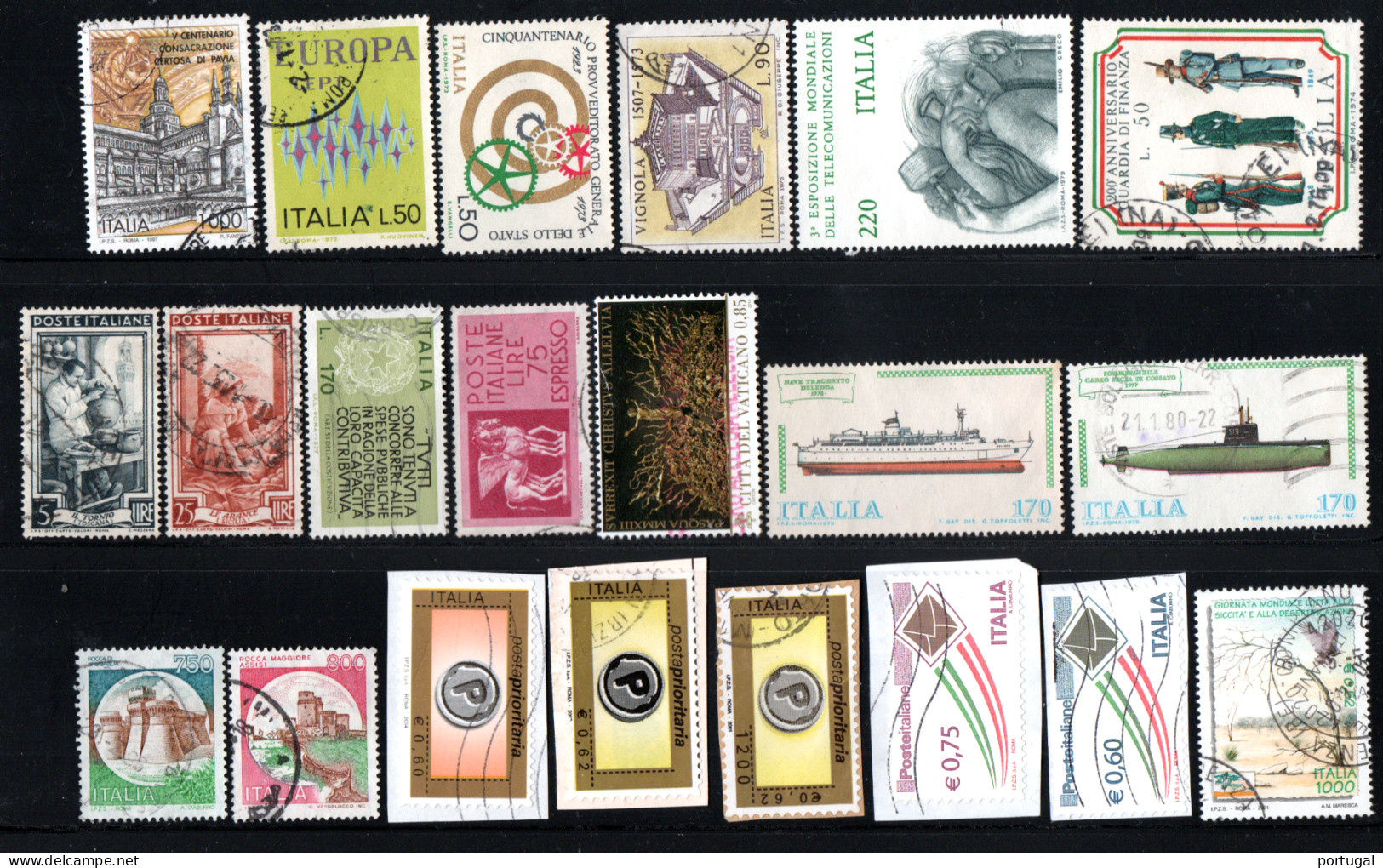 Italie ( 99 Timbres ) - OBLITERE - Collections