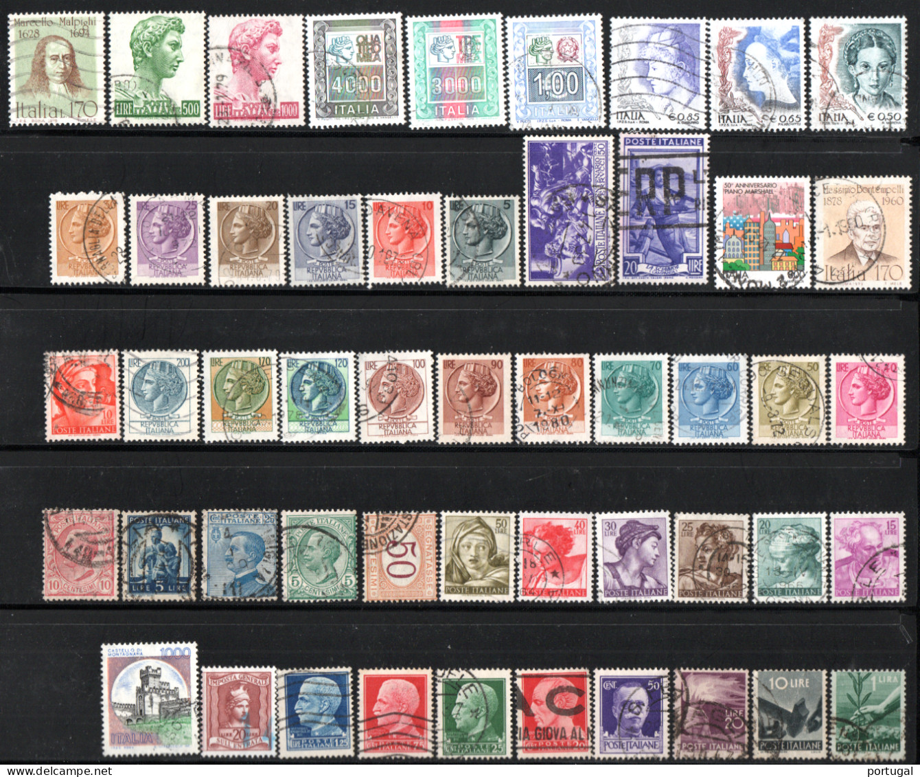 Italie ( 99 Timbres ) - OBLITERE - Collections