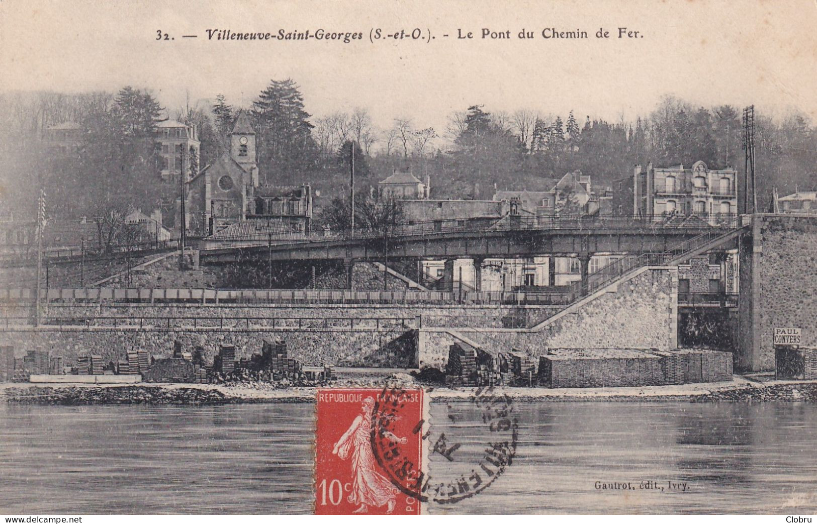 94, Villeneuve Saint Georges, Le Pont Du Chemin De Fer - Villeneuve Saint Georges
