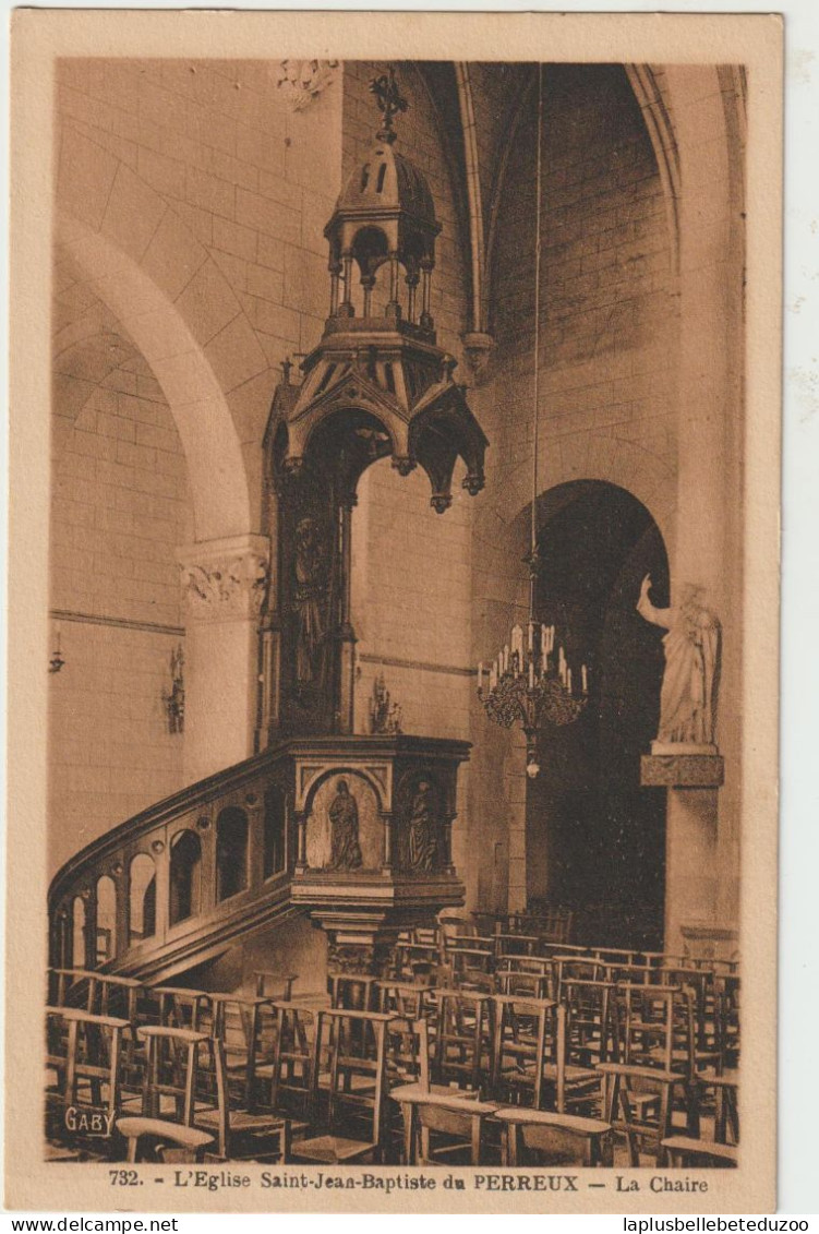 CPA - 94 - LE PERREUX Sur MARNE - L'Eglise Saint Jean Baptiste - La Chaire - Pas Courant - Vers 1930 - Le Perreux Sur Marne