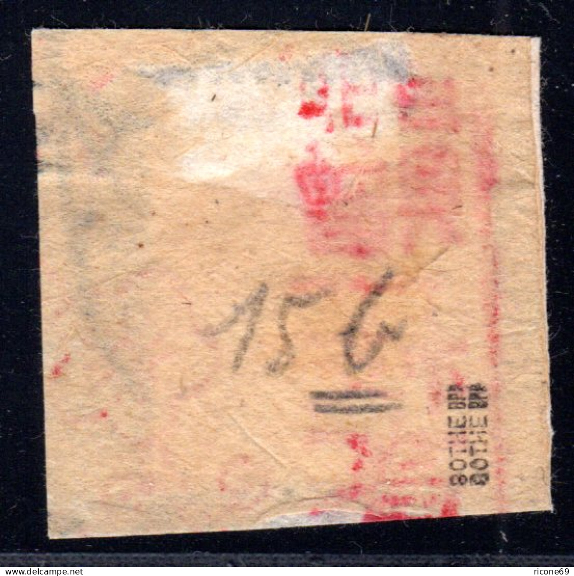 DP China 15b, 5 Pf. Dunkelorangebraun Auf Briefstück M. Stpl. Weihsien. Geprüft - China (offices)