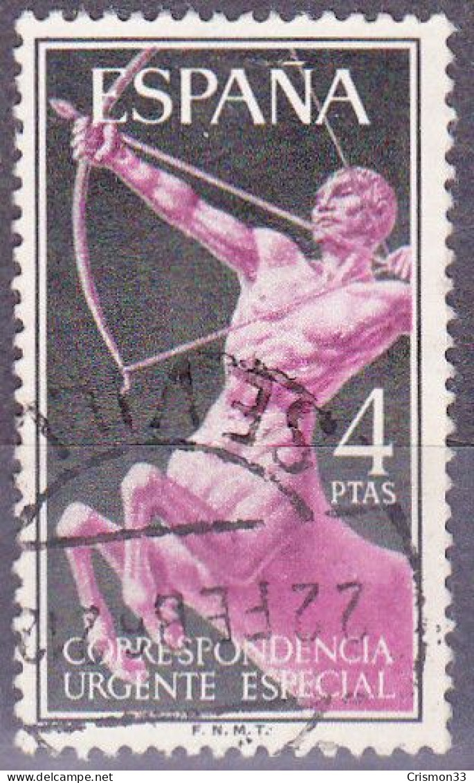 1956 - ESPAÑA - ALEGORIAS - CENTAURO - EDIFIL 1186 - Used Stamps
