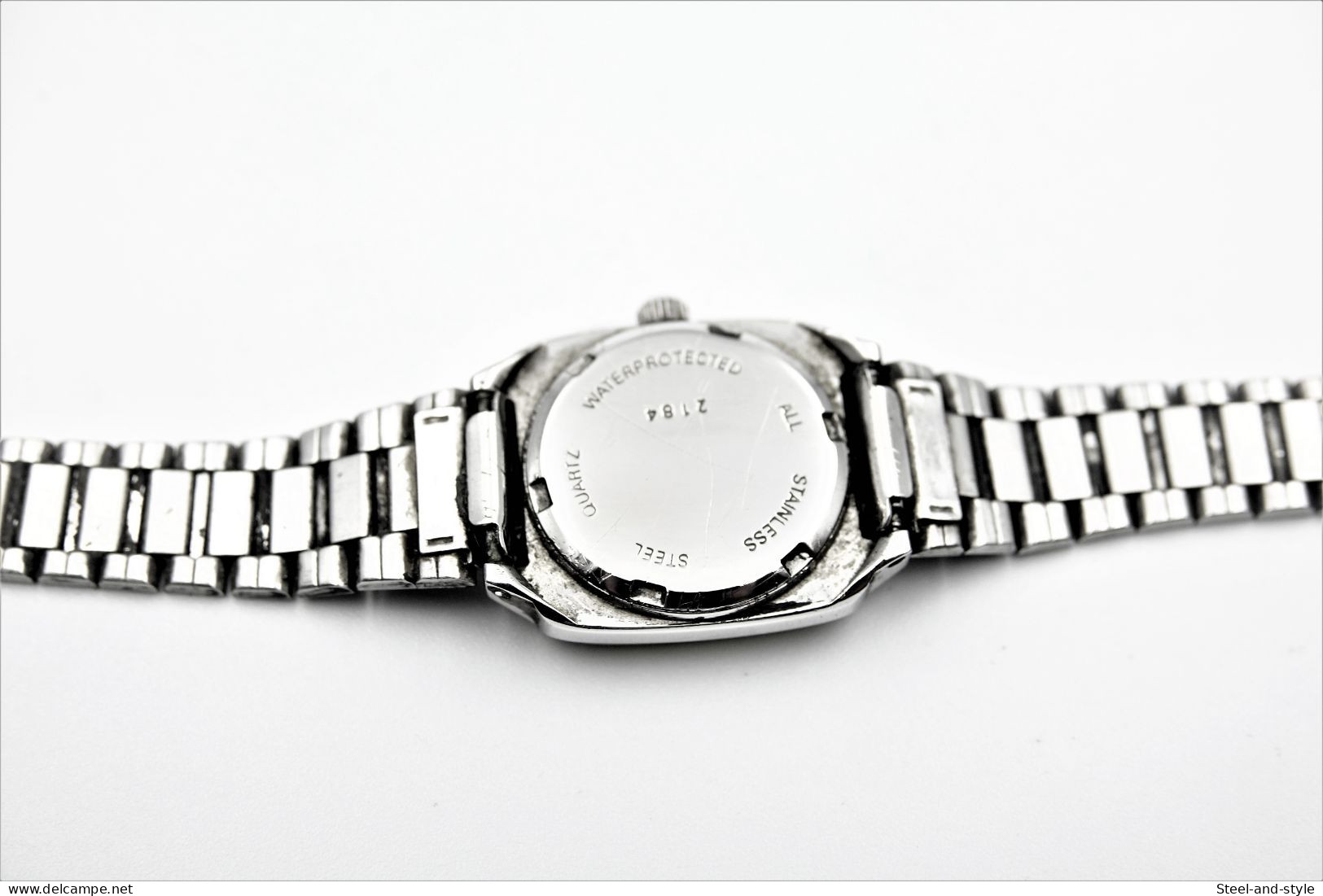 Watches : GLYCINE QUARTZ TANK Ref. 2184 Original  - Running - Excelent Condition - Montres Modernes