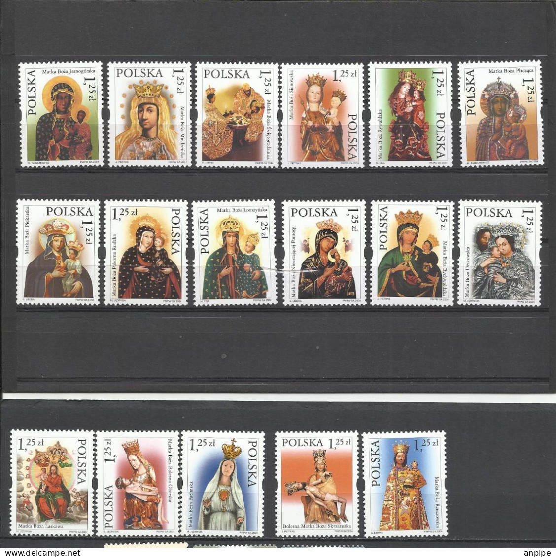 POLONIA, 2003 Y 2004 - Unused Stamps