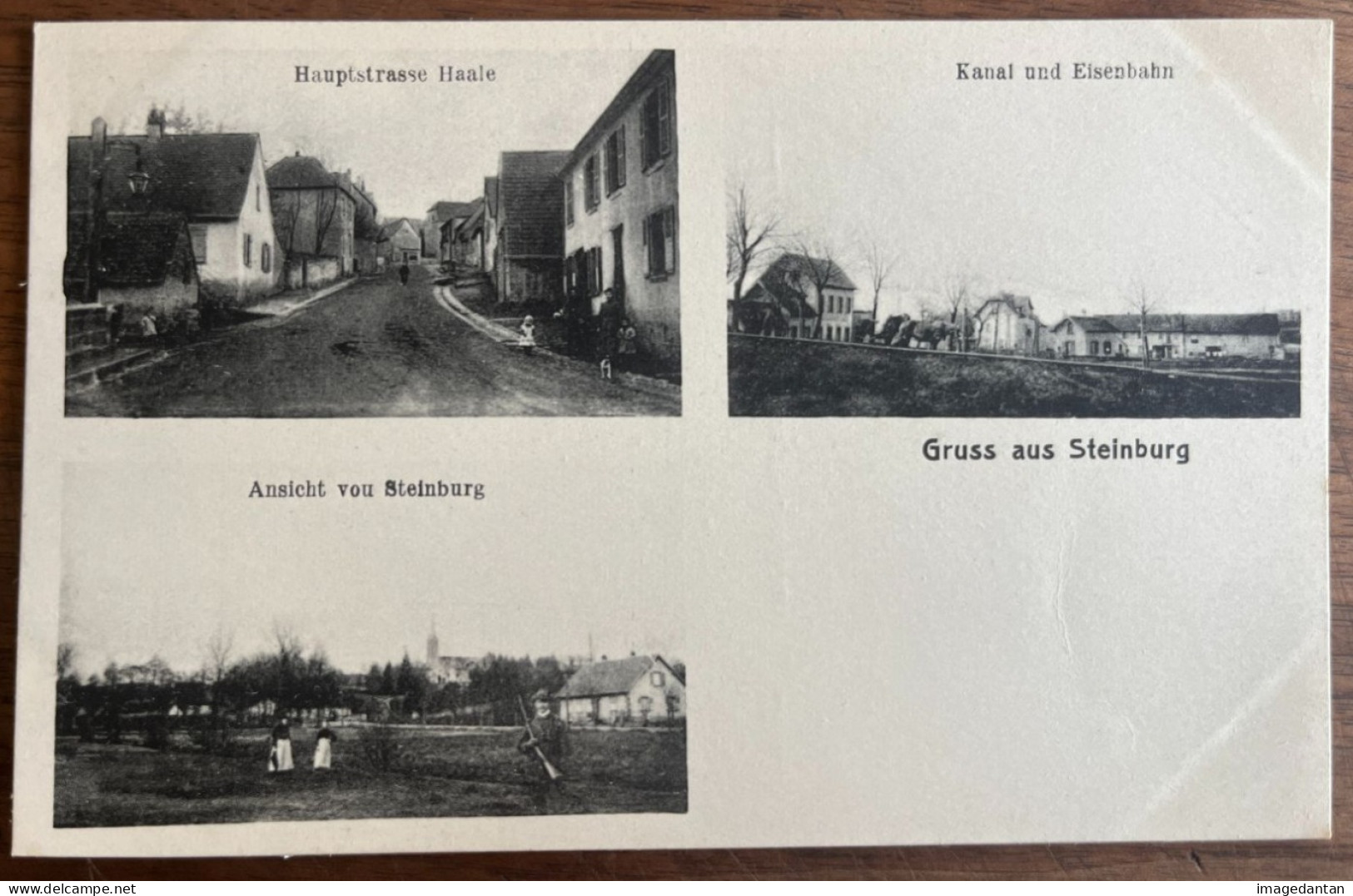 Gruss Aus Steinburg - Steinbourg - Multi-vues - Verlag L. Neumann, Phot. Steinburg - Autres & Non Classés