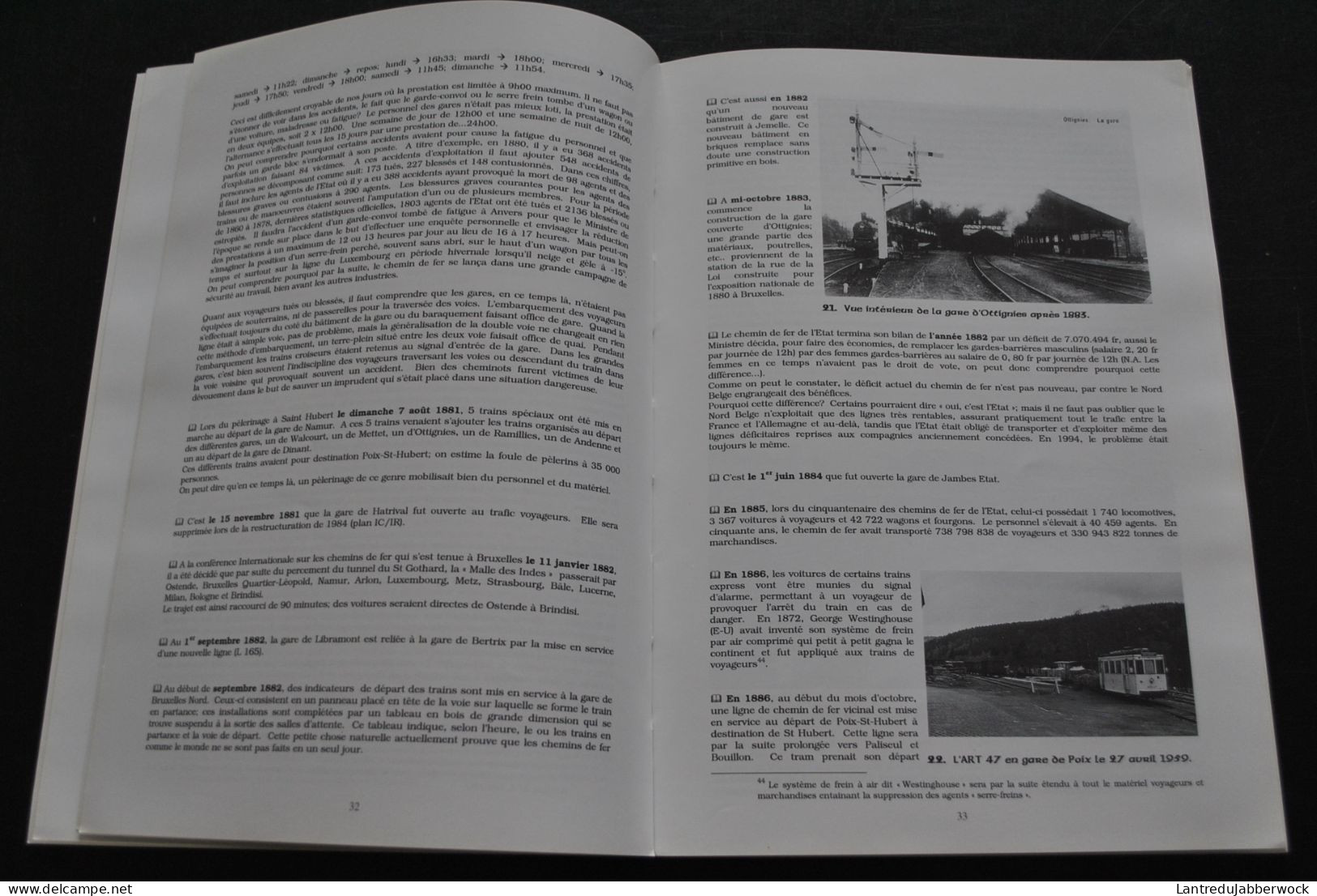 DUBUFFET La Ligne Du Luxembourg Petite Histoire De La Ligne Bruxelles Arlon Rixensart Longlier Marloie Mirwart Marbehan - Ferrovie & Tranvie