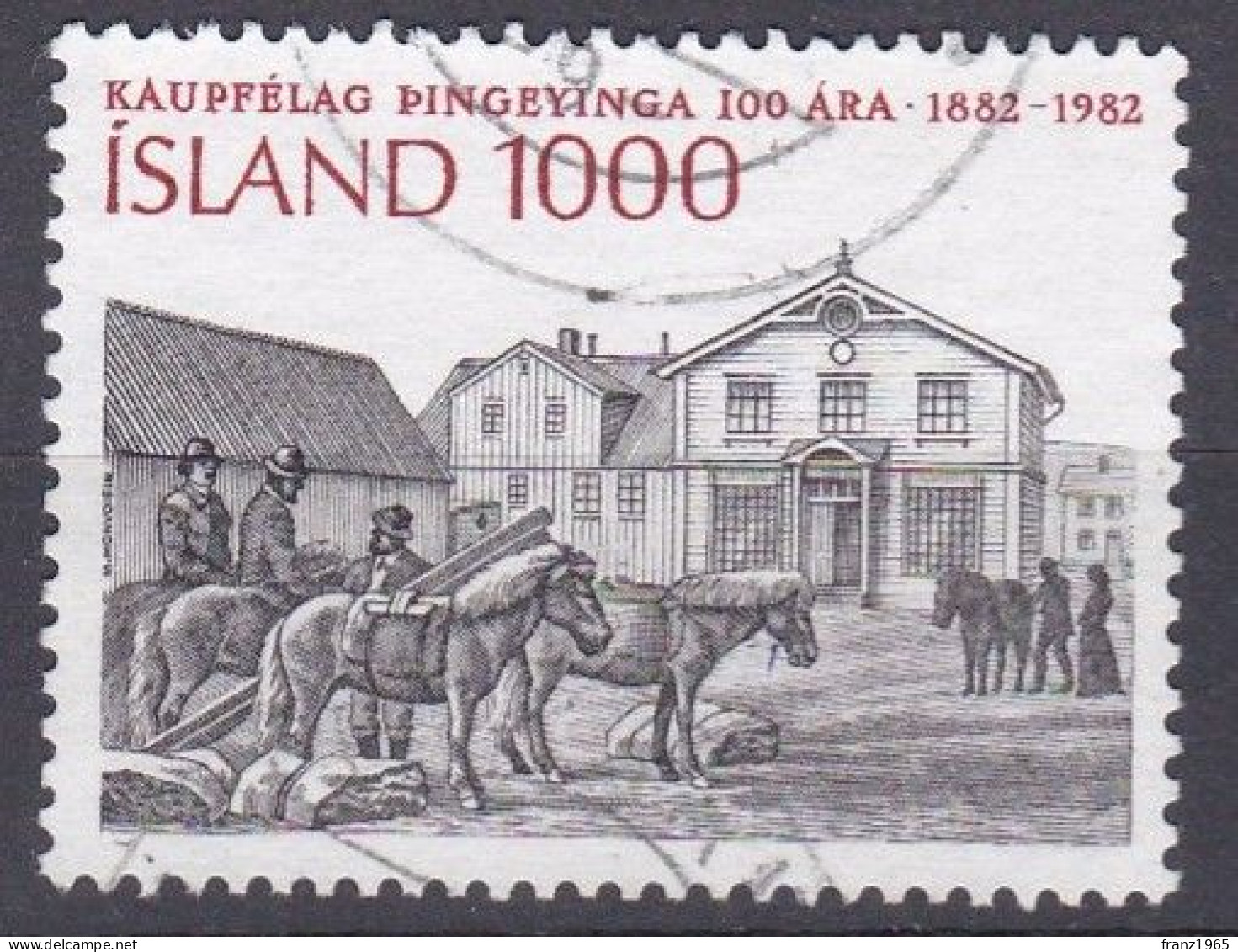 Co-operative Trading House, Husavik - 1982 - Used Stamps