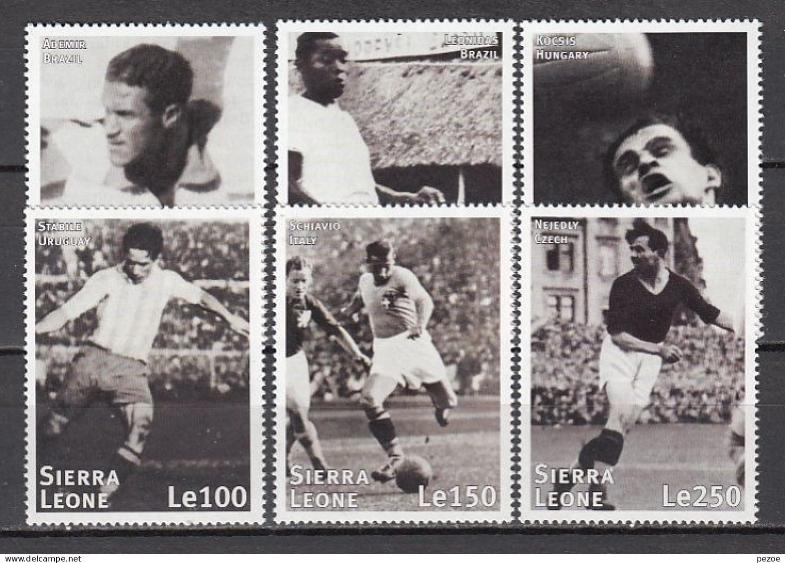 Football / Soccer / Fussball - WM 1998:  Sierra Leone  6 W ** - 1998 – France