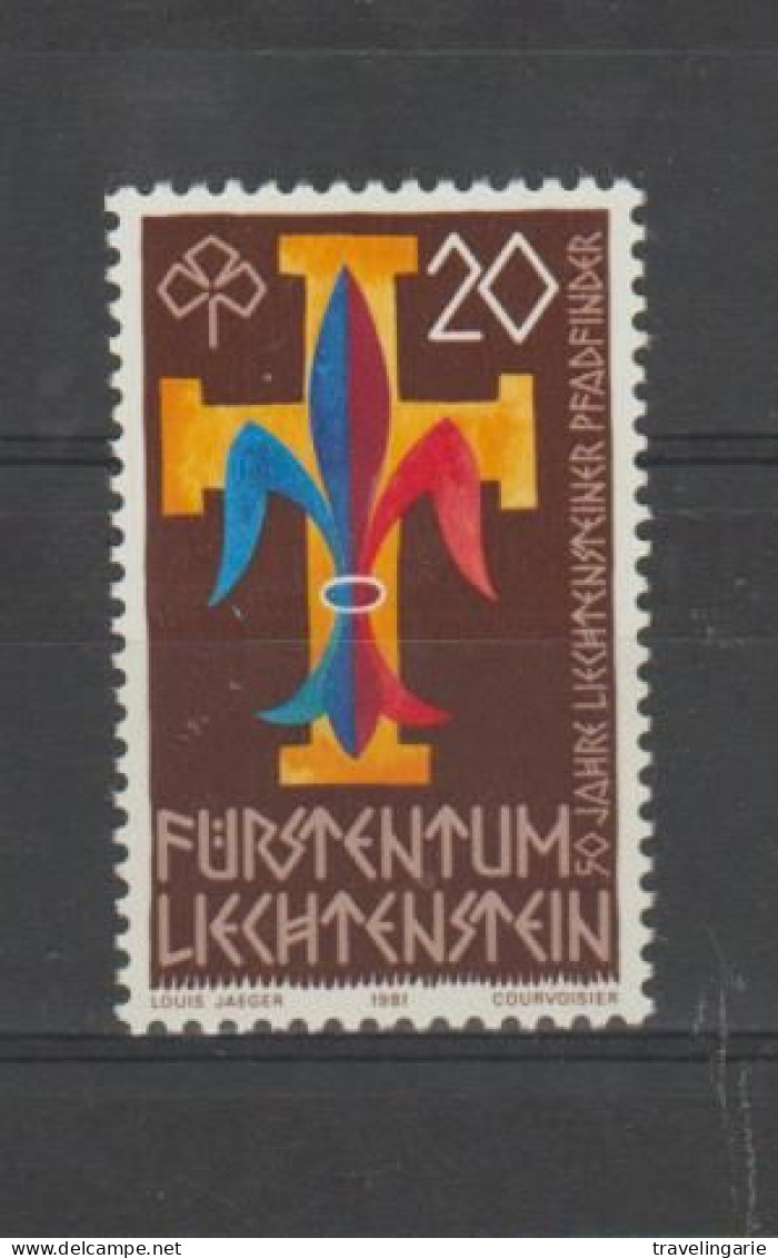 Liechtenstein 1981 Scouts ** MNH - Ongebruikt