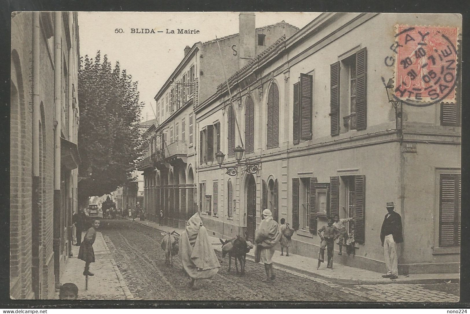 Carte P De 1905 ( Blida / La Mairie ) - Blida