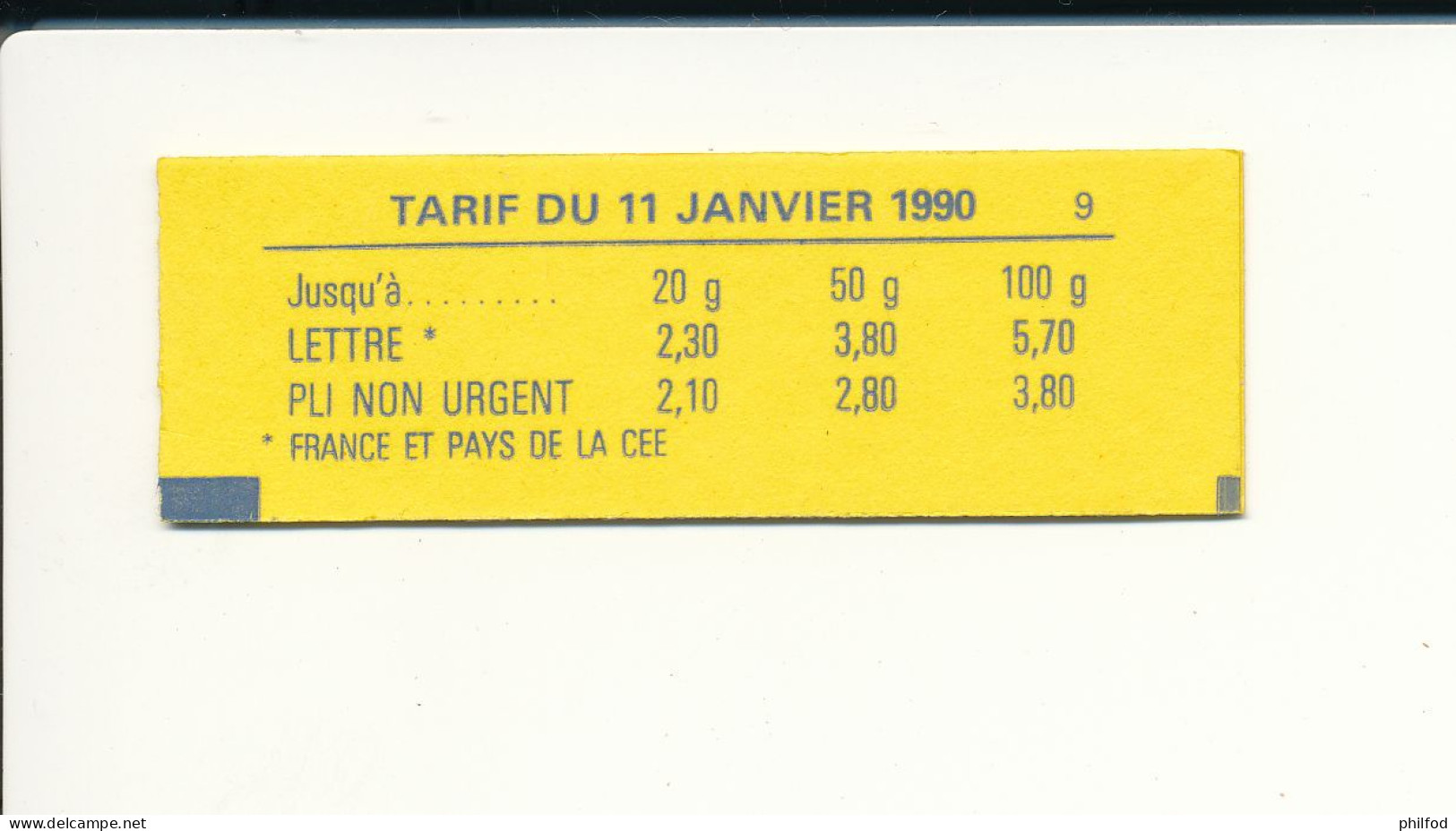 Carnet Briat N° 2614-C8 Non Ouvert - Modernes : 1959-...