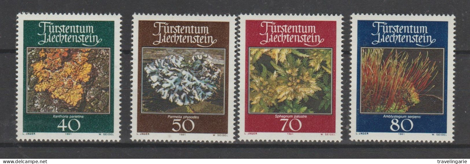 Liechtenstein 1981 Flora - Mosses And Ferns ** MNH - Nuevos