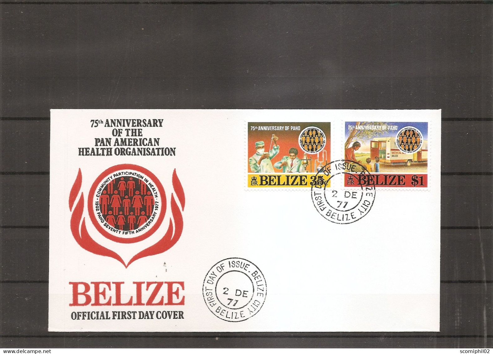 Belize ( FDC De 1977 à Voir) - Belize (1973-...)