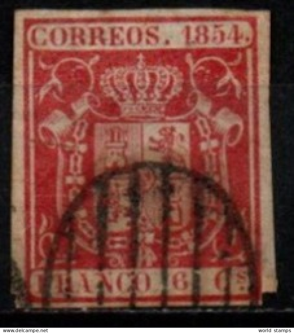 ESPAGNE 1854 O - Used Stamps