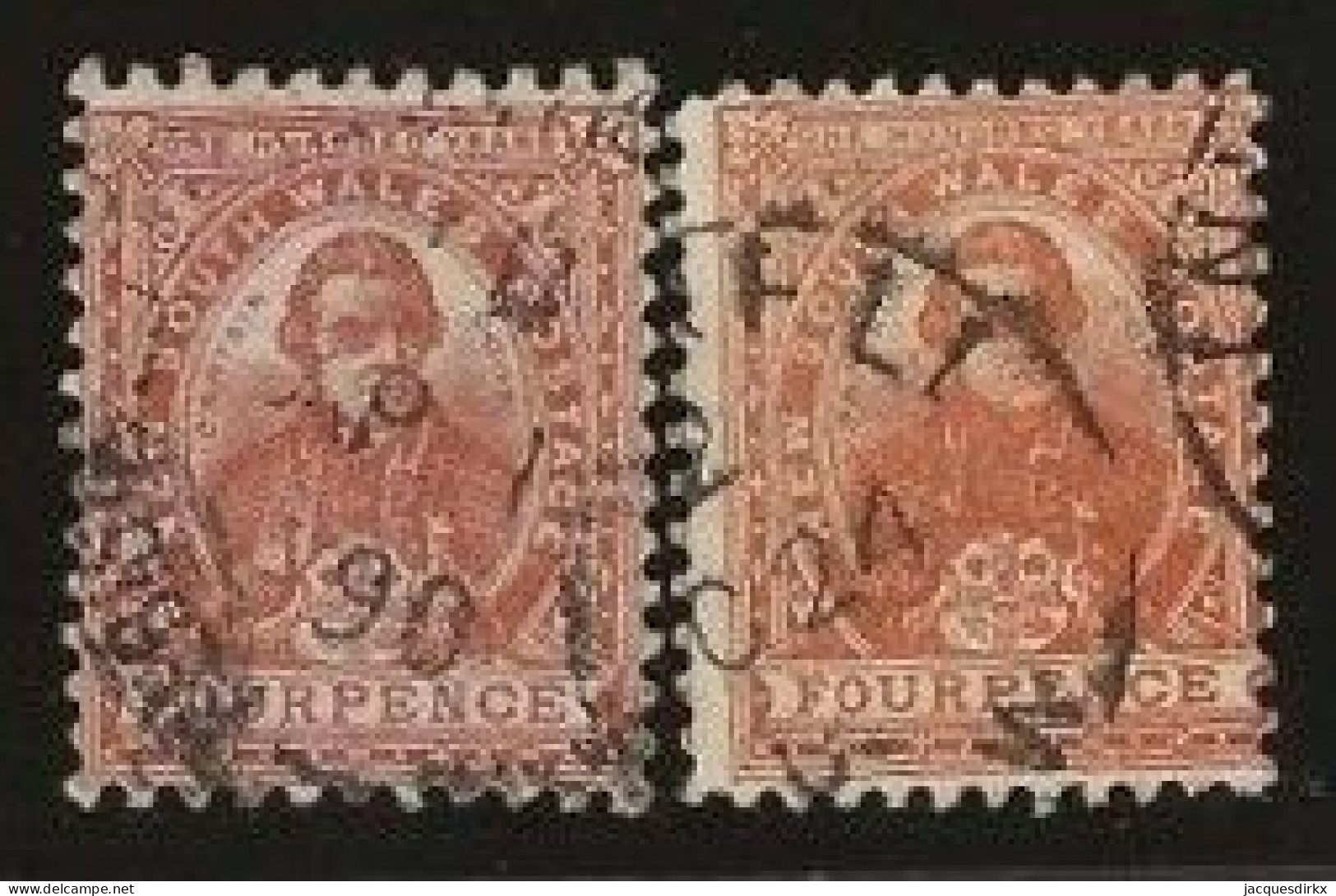 New South Wales      .   SG    .   255  2x      .   O      .     Cancelled - Used Stamps