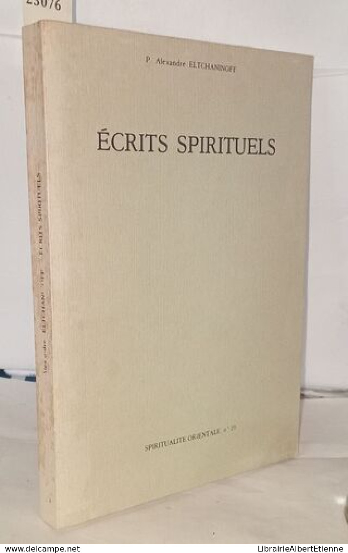 Écrits Spirituels - Unclassified