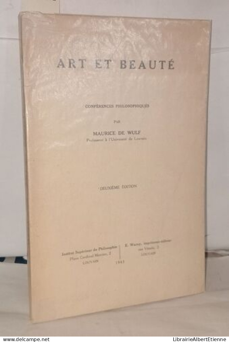 Art Et Beauté Conférences Philosophiques - Non Classés