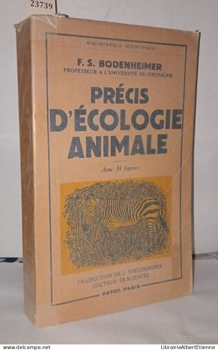 Précis D'écologie Animale - Unclassified