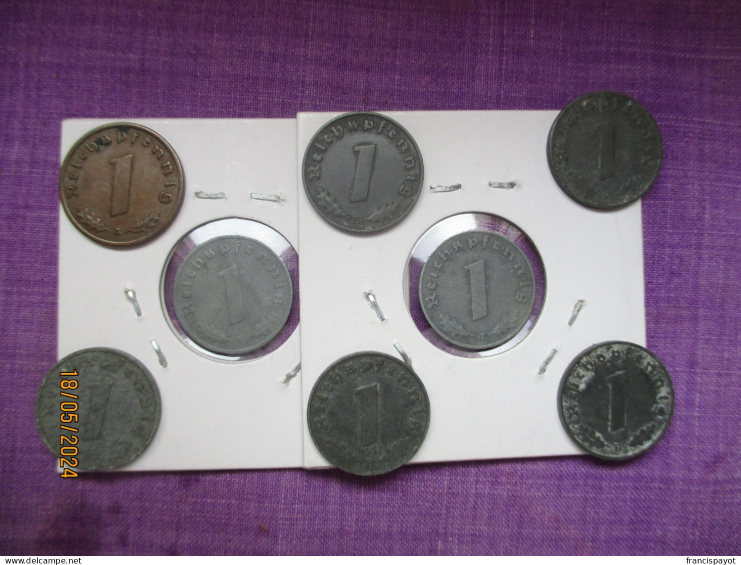 Germany: Lot 24 Coins 1937 -1944 - Other & Unclassified