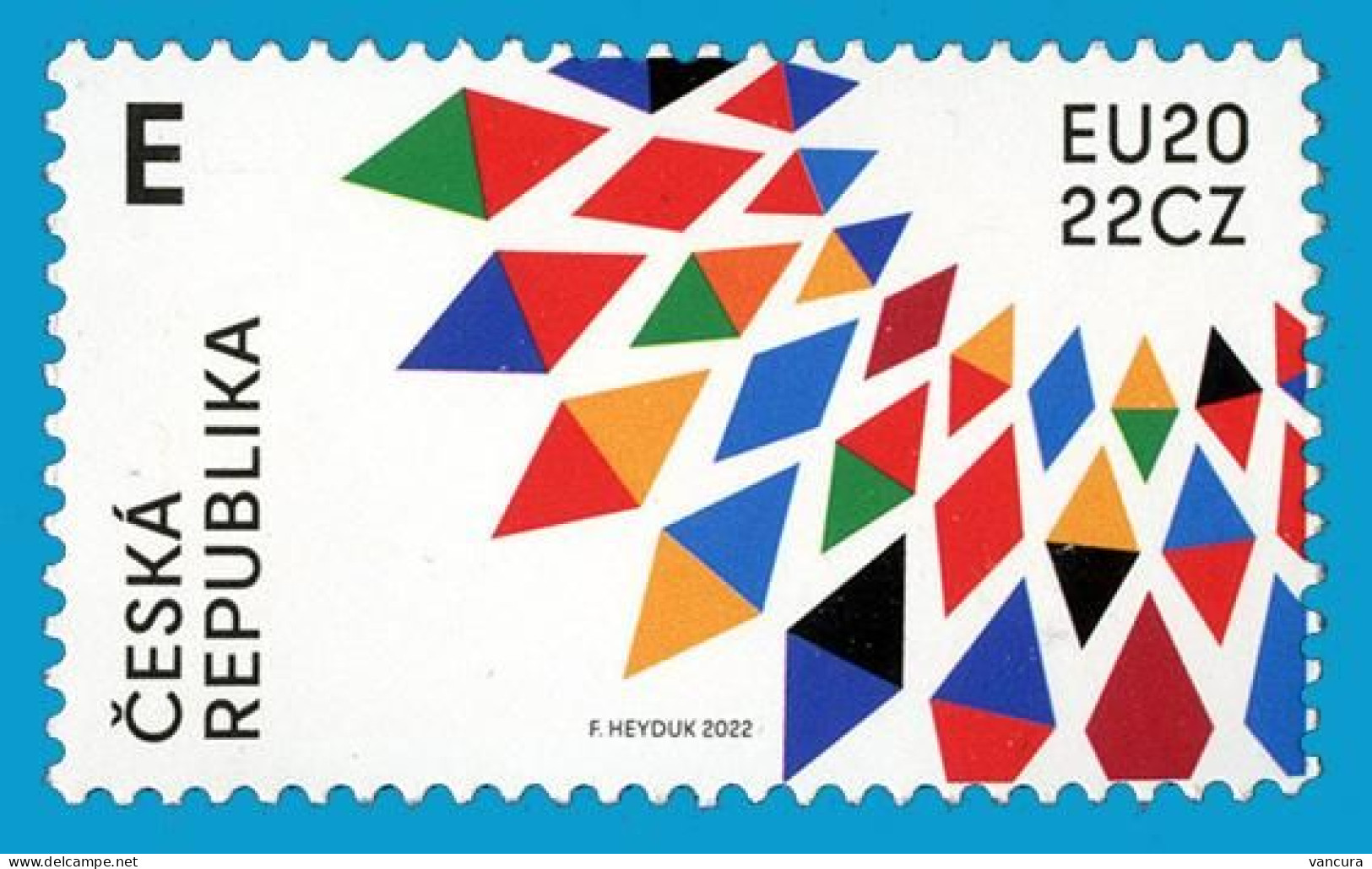 **1162 Czech Republic  Presidency In The EU 2022 - Unused Stamps