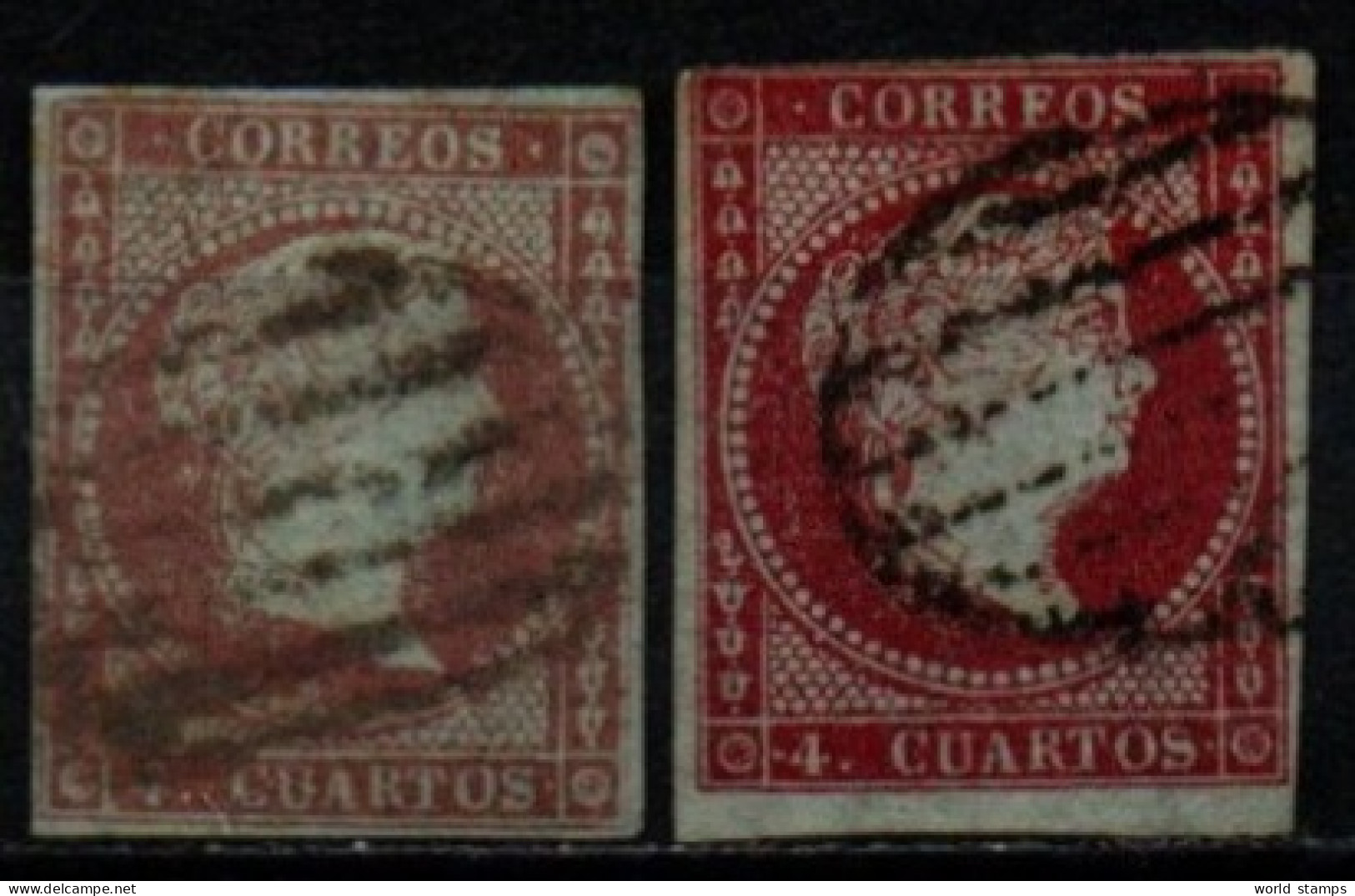 ESPAGNE 1855 O - Used Stamps