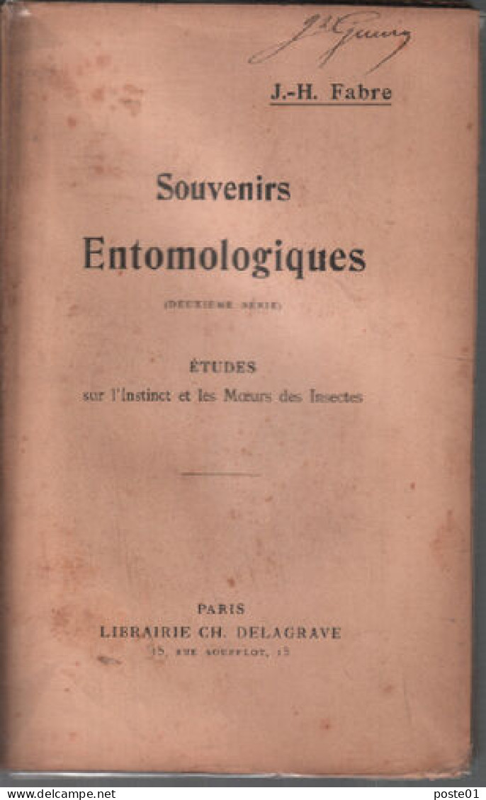 Souvenirs Entomologiques Deuxième Série / études Sur L'instinct Et Les Moeurs Des Insectes - Sonstige & Ohne Zuordnung