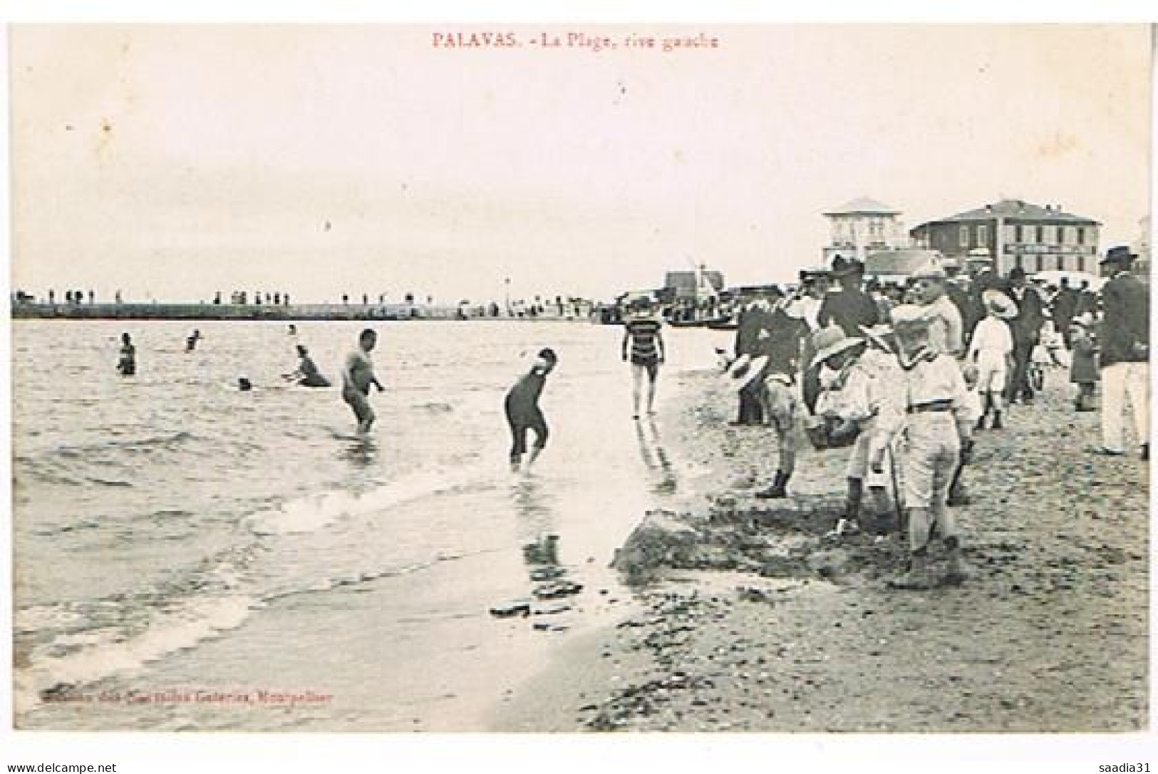 34  PALAVAS LES FLOTS  PLAGE RIVE GAUCHE - Palavas Les Flots