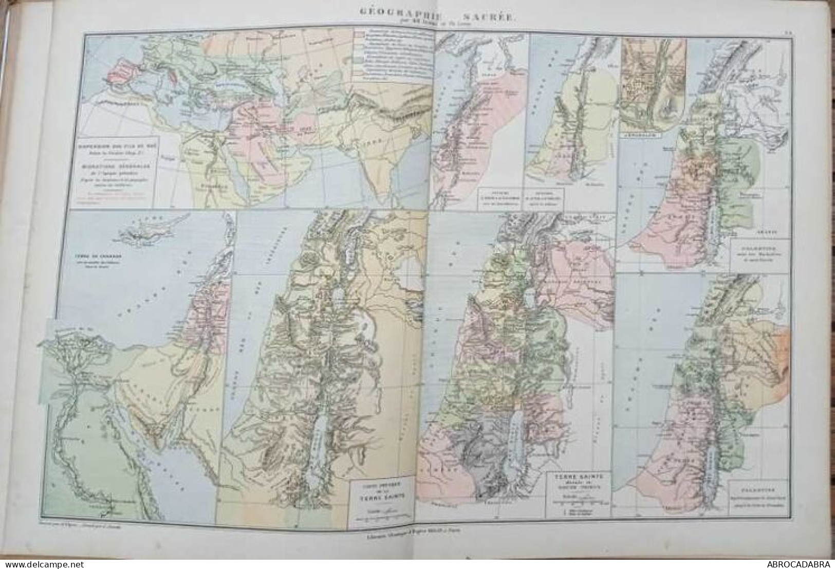 Atlas Classique De Géographie Ancienne Et Moderne - 1801-1900