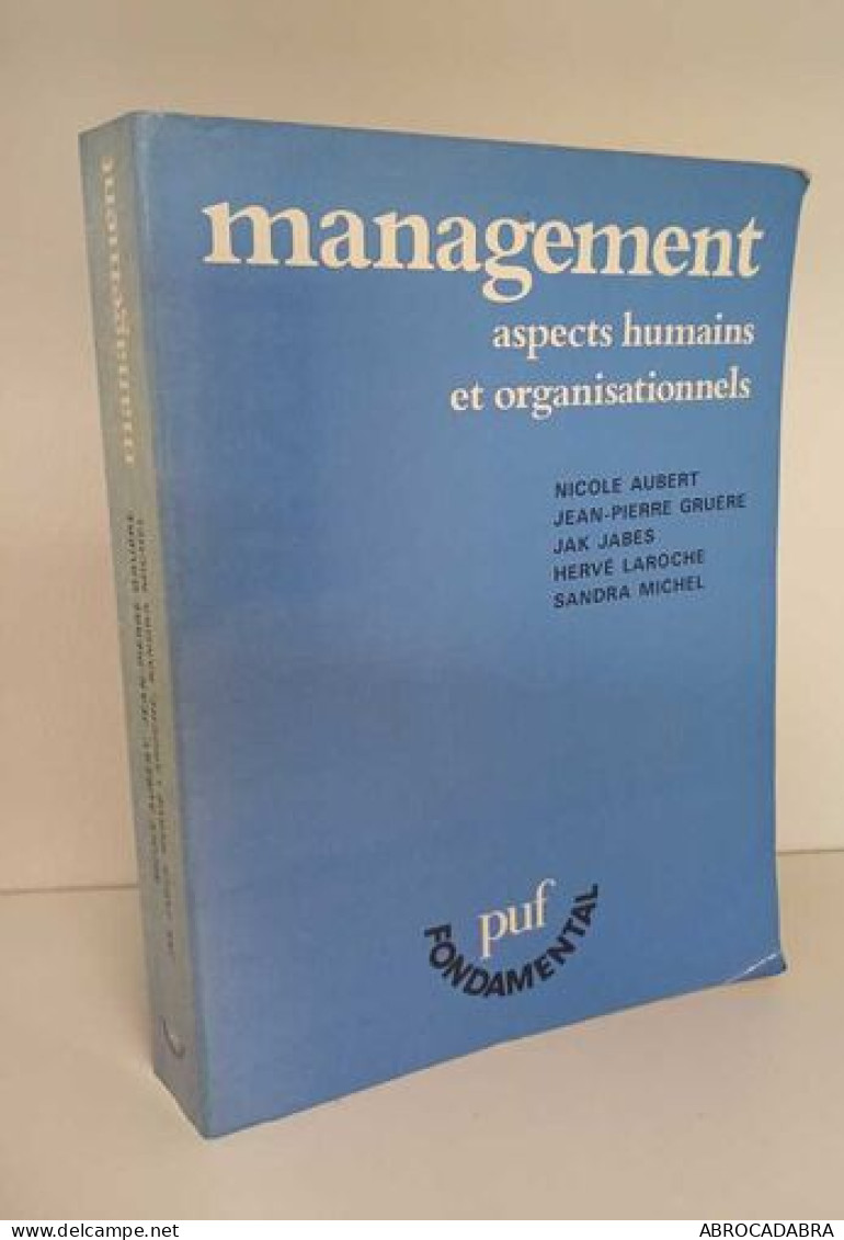 Management : Aspects Humains Et Organisationnels - Economie