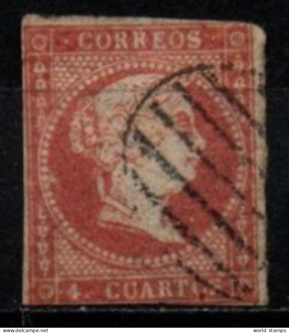ESPAGNE 1856 O - Used Stamps