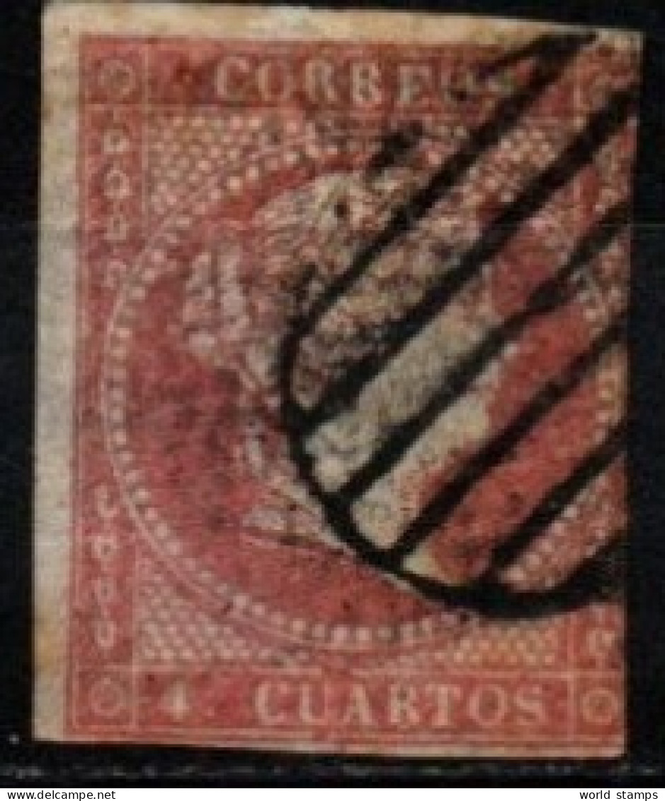 ESPAGNE 1856 O - Used Stamps