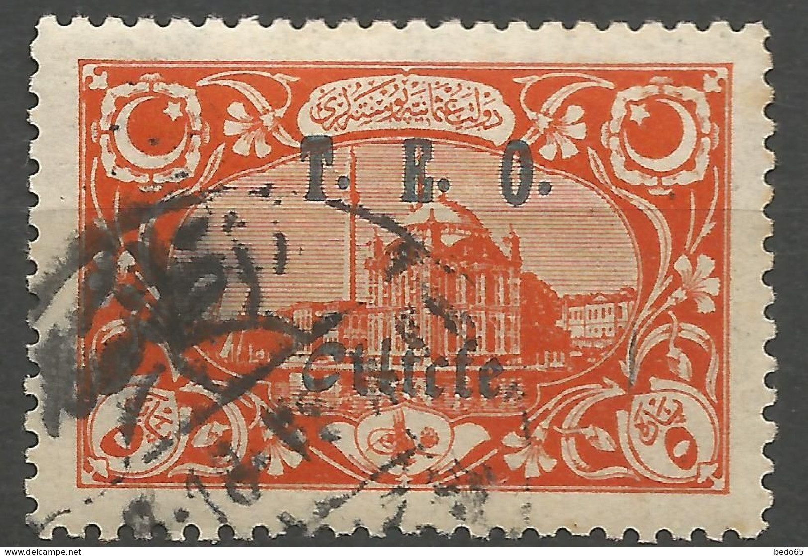 CILICIE N° 60d Cilfcfe Au Lieu De Cilicie OBL - Used Stamps
