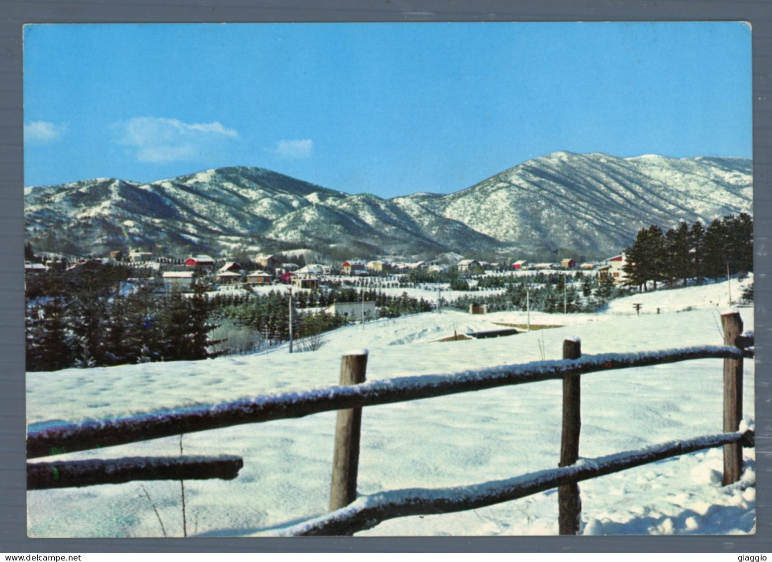 °°° Cartolina - Altipiani Di Arcinazzo Panorama Invernale - Nuova °°° - Frosinone