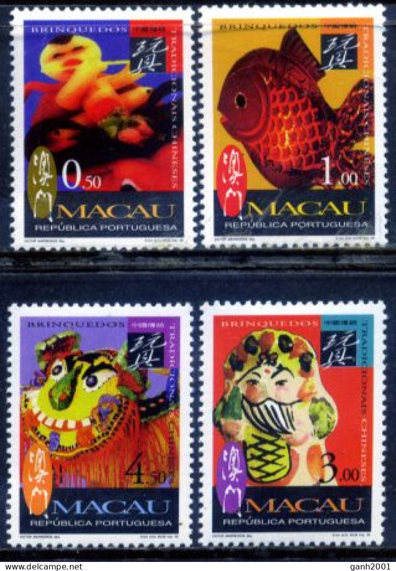 Macau 1996 Macao / Traditional Toys MNH Juguetes Spielzeug Jouets / Gr22  5-25 - Sonstige & Ohne Zuordnung