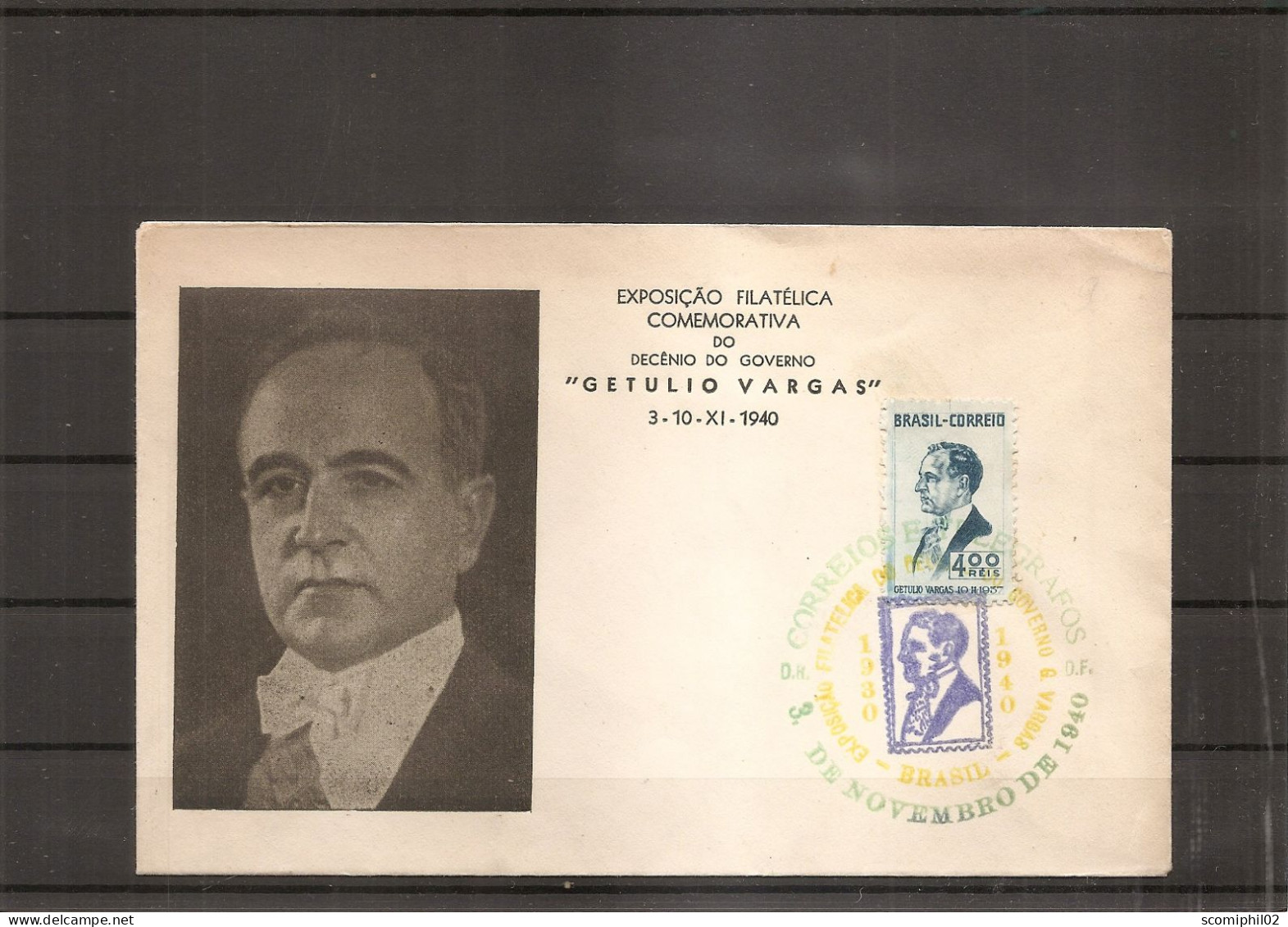 Brésil - Getulio Vargas ( FDC De 1940 à Voir) - FDC