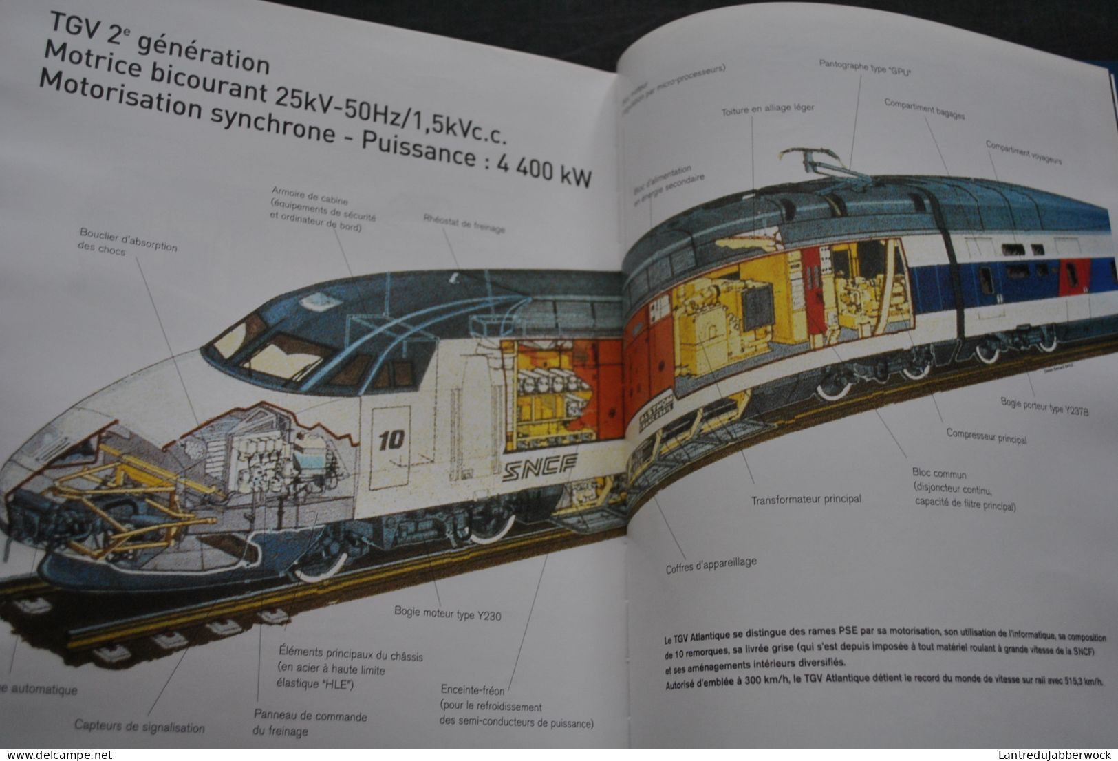 Le Livre D'or Du TGV La Vie Du Rail 2006 25 Ans D'aventures SNCF 1981 Eurostar Thalys Med Lille Paris Lyon Méditerranée - Bahnwesen & Tramways