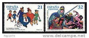 ESPAÑA 1997 - COMICS ESPAÑOLES- Edifil Nº 3486-3487 - Yvert  3063-3064 - Unused Stamps
