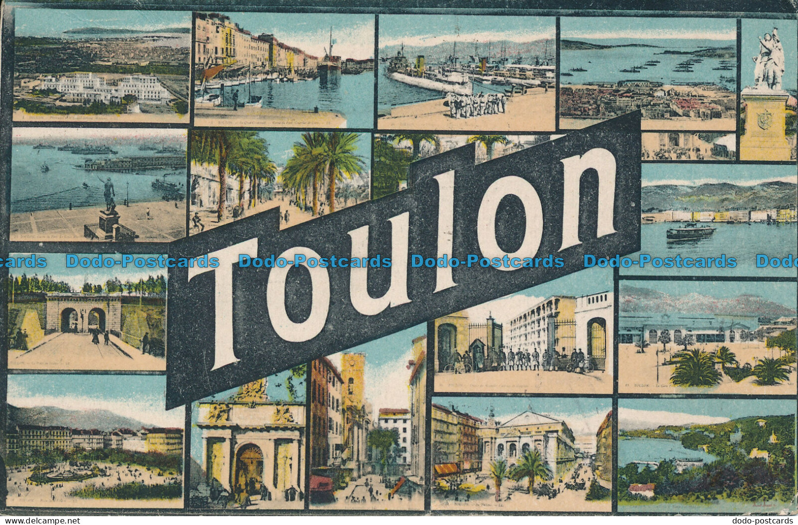 R047428 Toulon. Multi View. Levy Fils - Monde