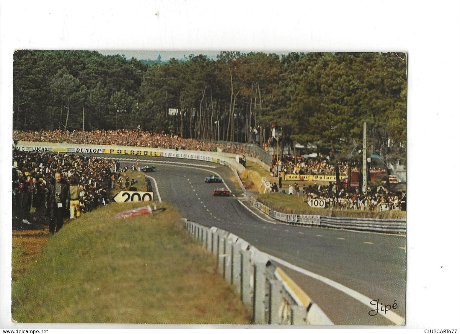 Le Mans (72) : Les Voitures De La  Course Automobile Des 24 H Du Mans Descente Du Panorama En 1980 (animé) GF. - Le Mans