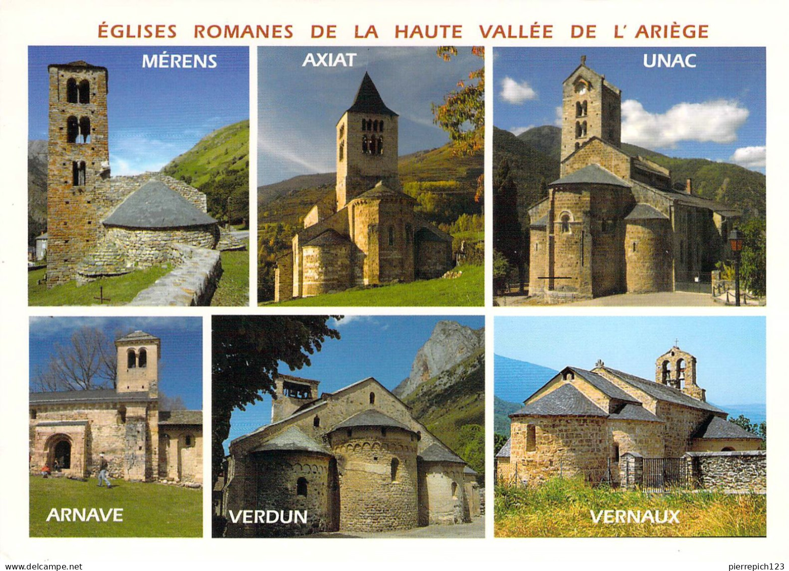 09 - Haute Vallée De L'Ariège - Eglises Romanes - Multivues - Other & Unclassified
