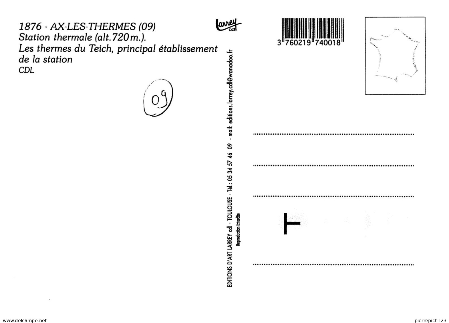 09 - Ax Les Thermes - Les Thermes Du Teich - Ax Les Thermes