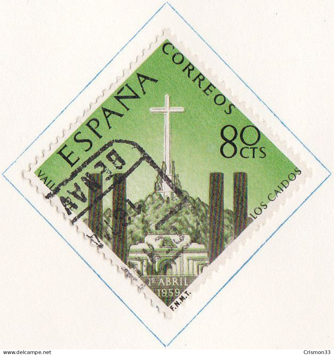 1959 - ESPAÑA - INAUGURACION DEL MONASTERIO DE LA STA CRUZ DEL VALLE DE LOS CAIDOS - EDIFIL 1248 - Used Stamps